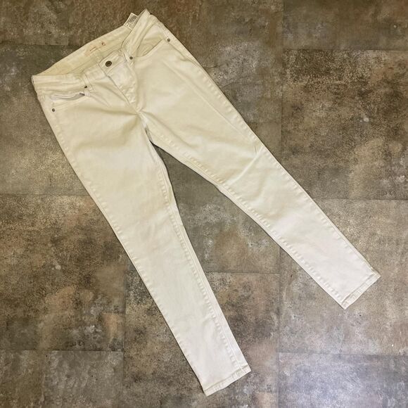 levi’s white stretchy skinny jeans see measurements size 29 - Picture 2 of 8